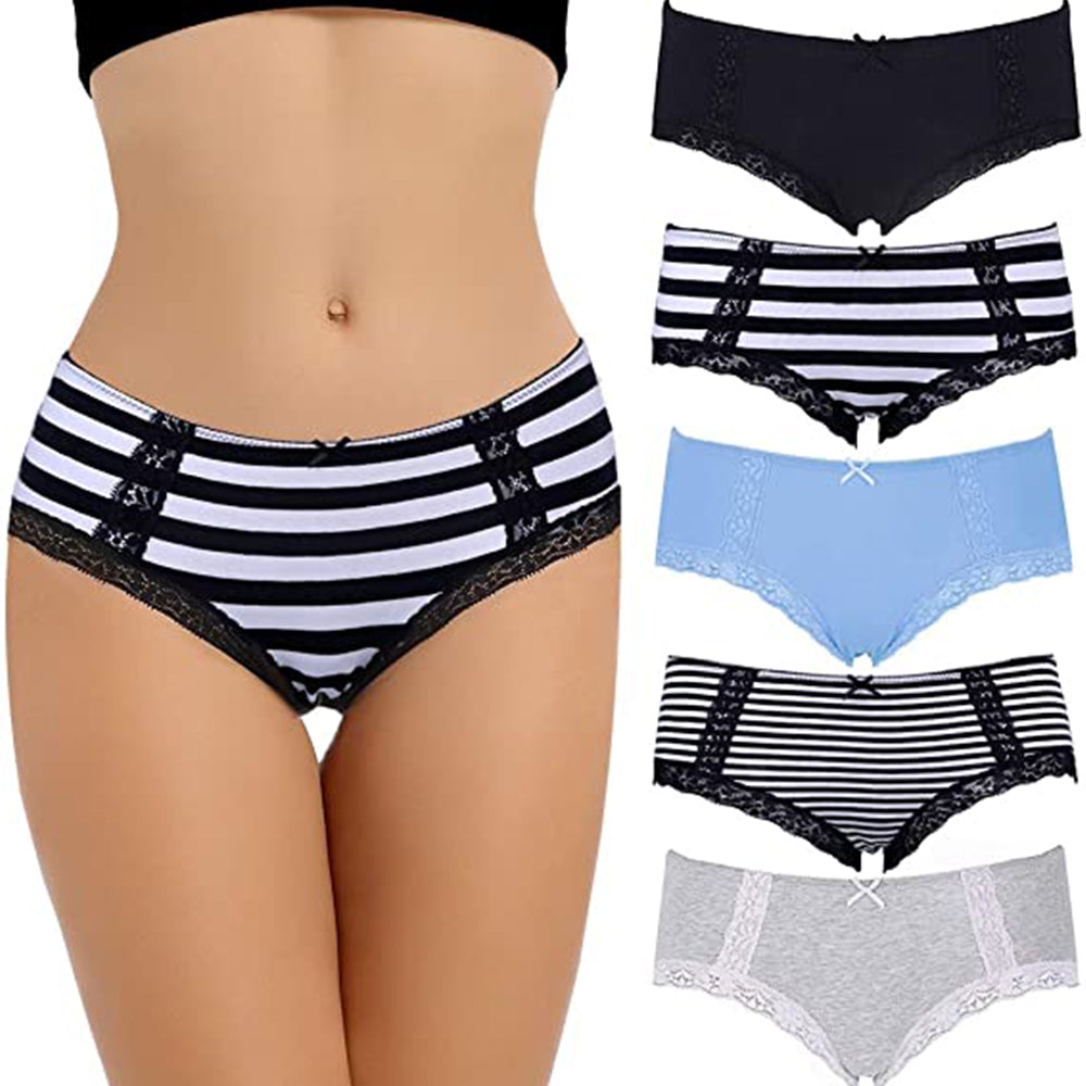 Women Cotton Brief Lady Panty Underwear Manufacturer