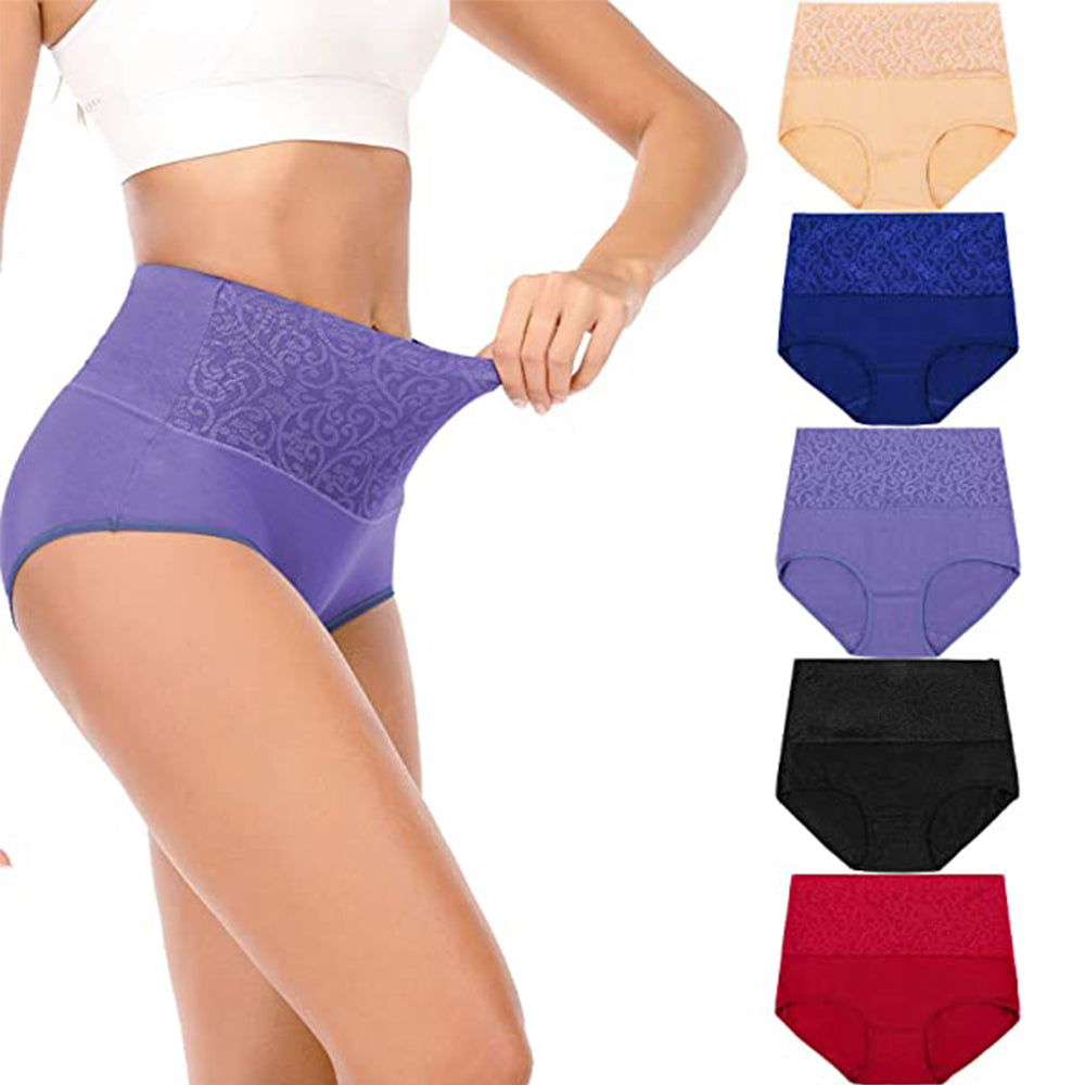 Women Cotton High Waist Brief Underwear Manufacturer