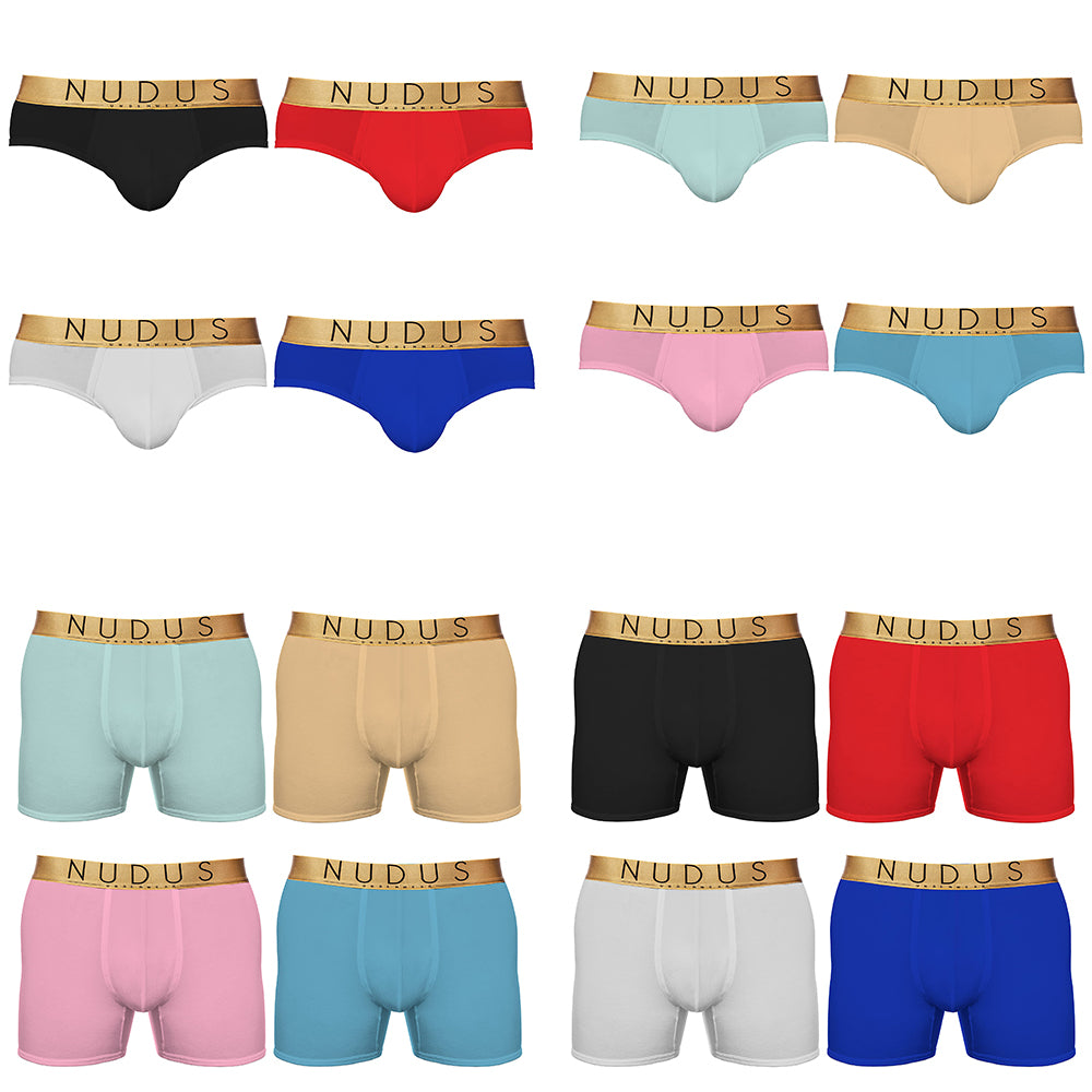 Men Bamboo 2 Pouch Trunks Underwear Manufacturer