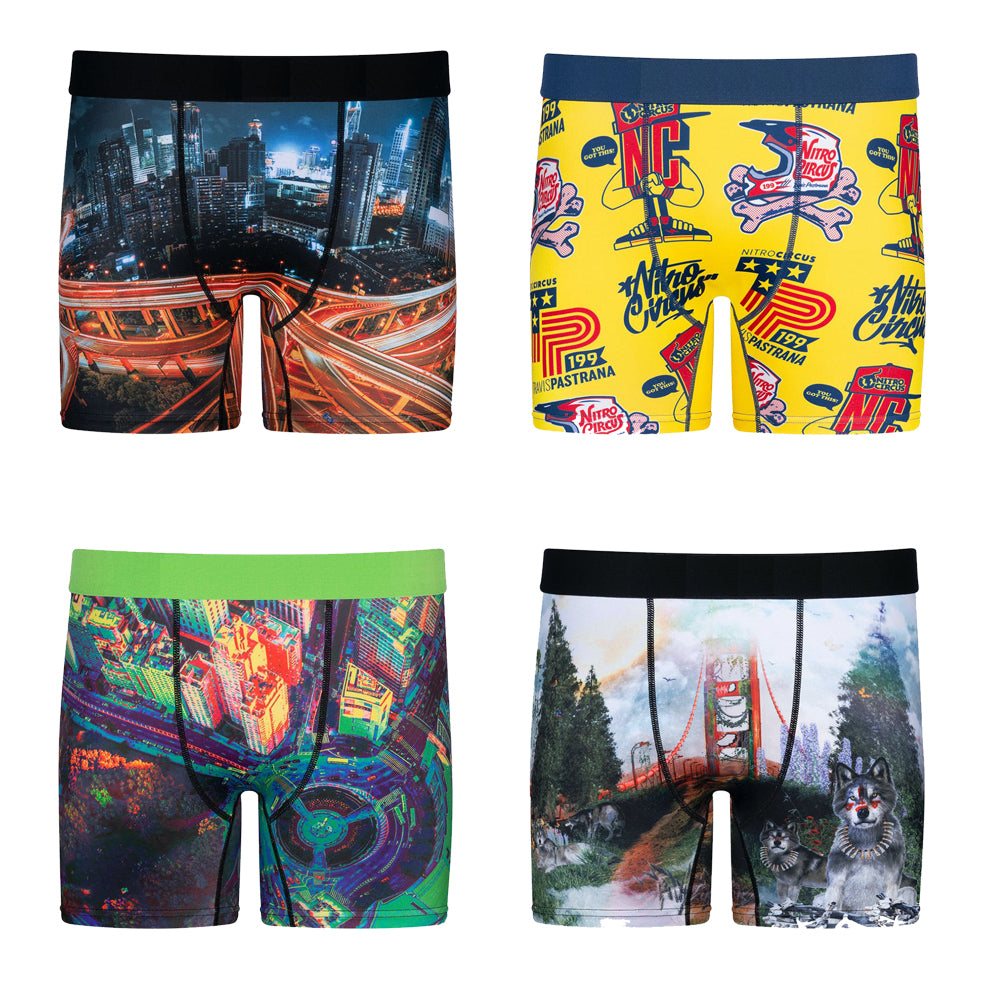 Men Polyester Boxer Brief Underwear Manufacturer