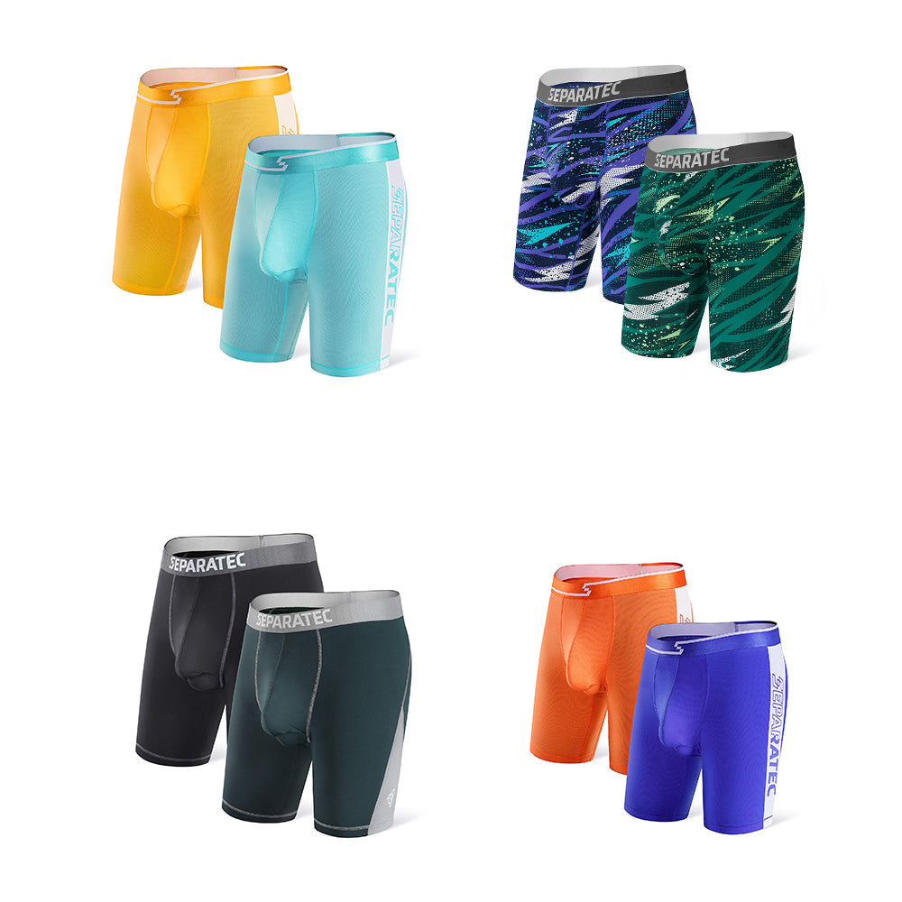 Men Dual Pouch Boxer Brief Underwear Manufacturer