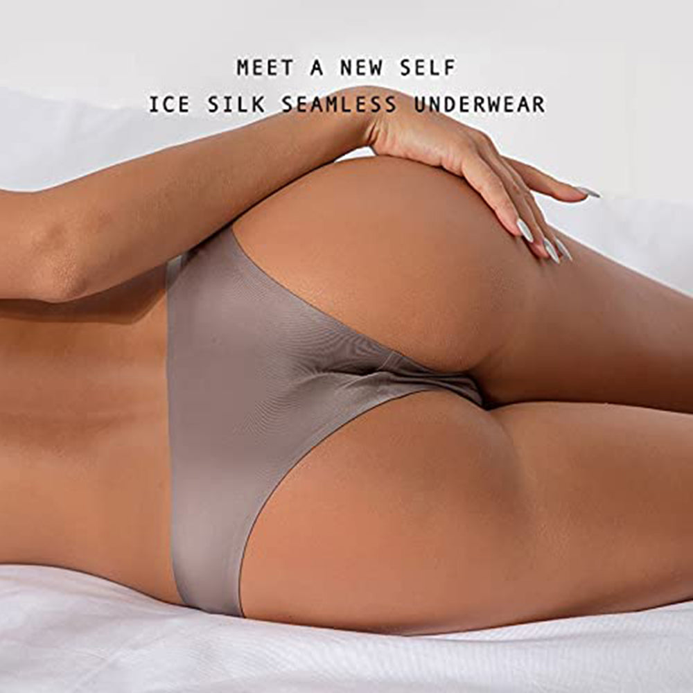 Women Ice-Silk Seamless Brief Underwear Manufacturer