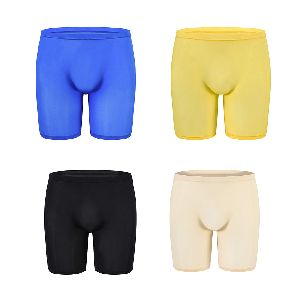 Men Ice Silk Boxer Brief Underwear Manufacturer