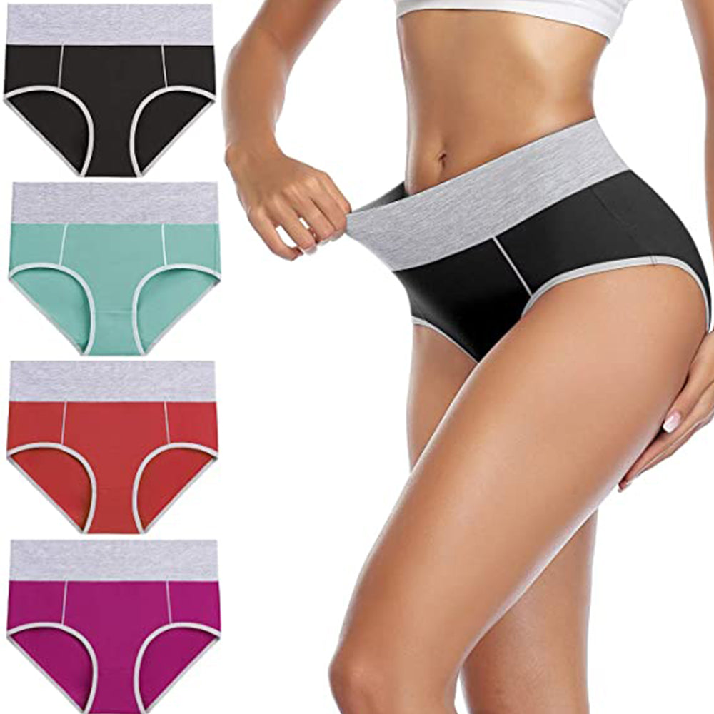 Women Cotton High Waist Brief Underwear Manufacturer