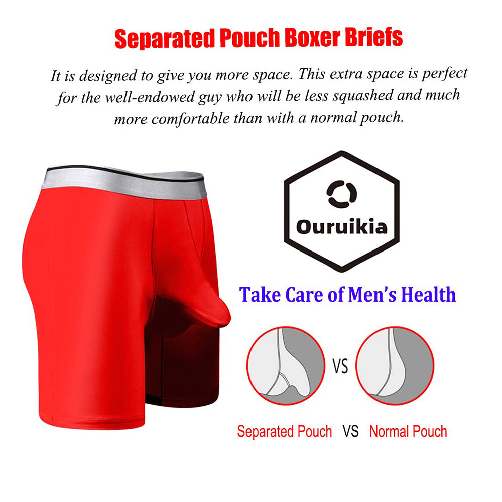 Men Separate Pouch Boxer Brief Underwear Manufacturer