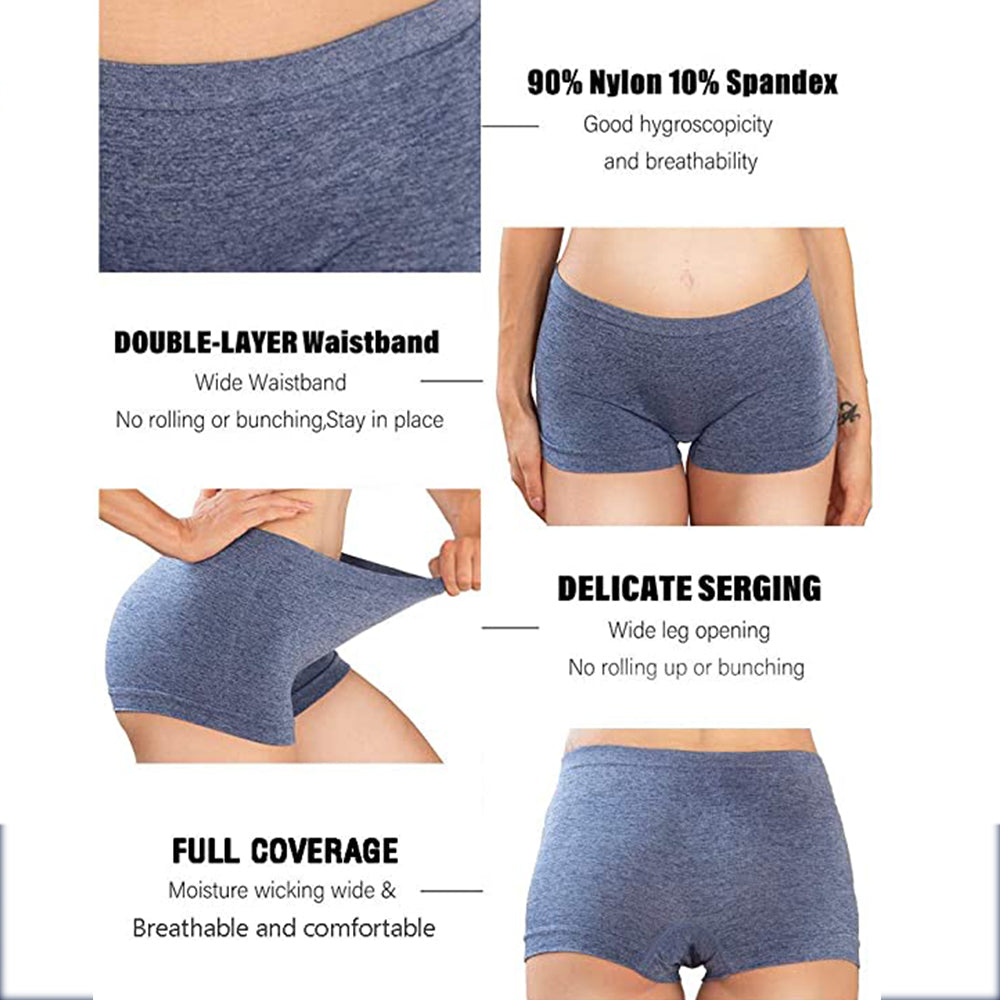 Women Seamless Boxer Brief Underwear Manufacturer