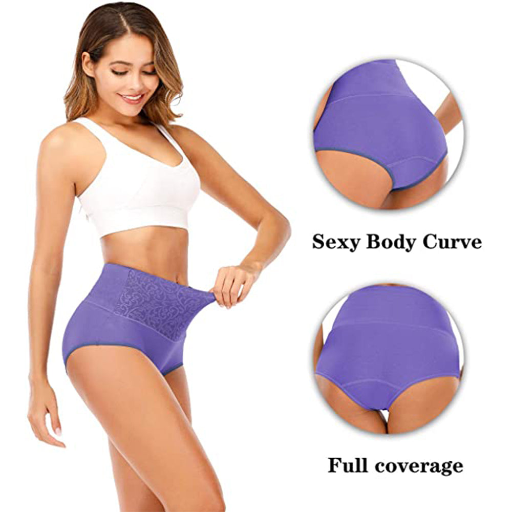 Women Cotton High Waist Brief Underwear Manufacturer