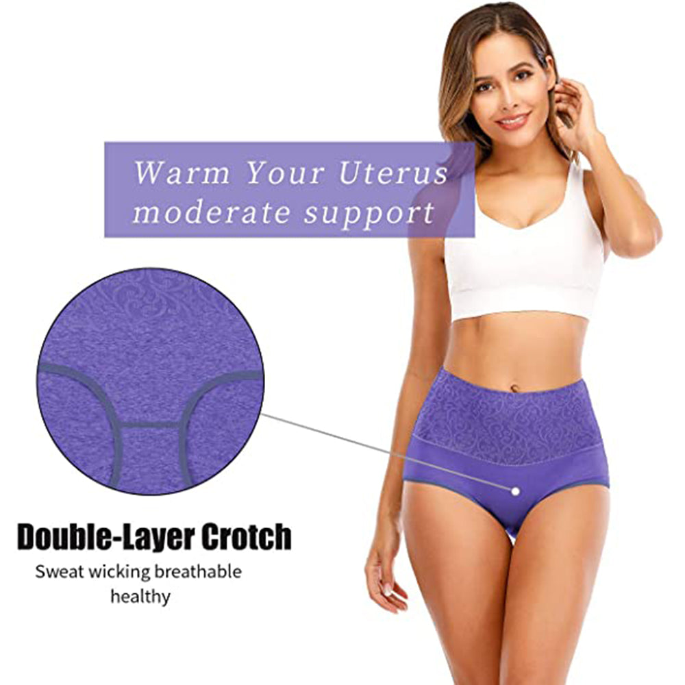 Women Cotton High Waist Brief Underwear Manufacturer