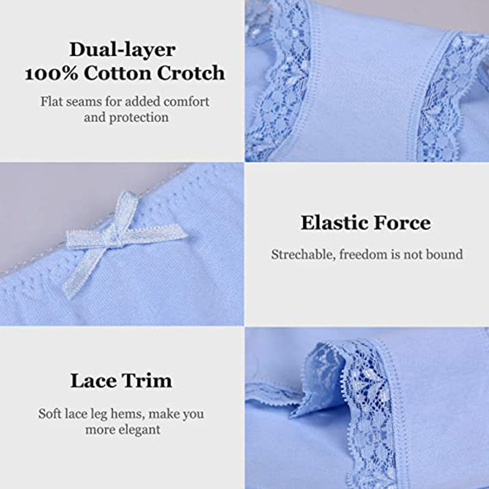 Women Cotton Brief Lady Panty Underwear Manufacturer