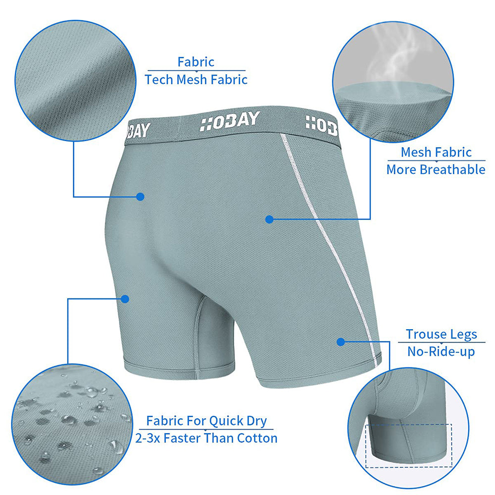Men Open Fly Boxer Brief Underwear Manufacturer