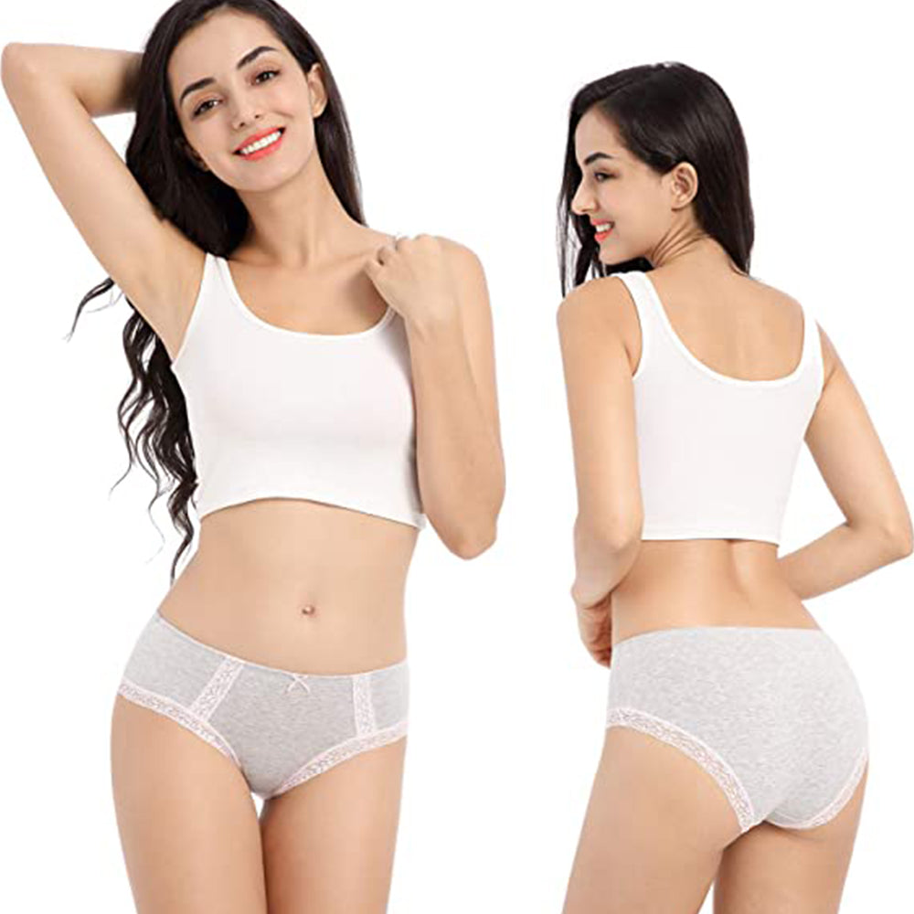 Women Cotton Brief Lady Panty Underwear Manufacturer