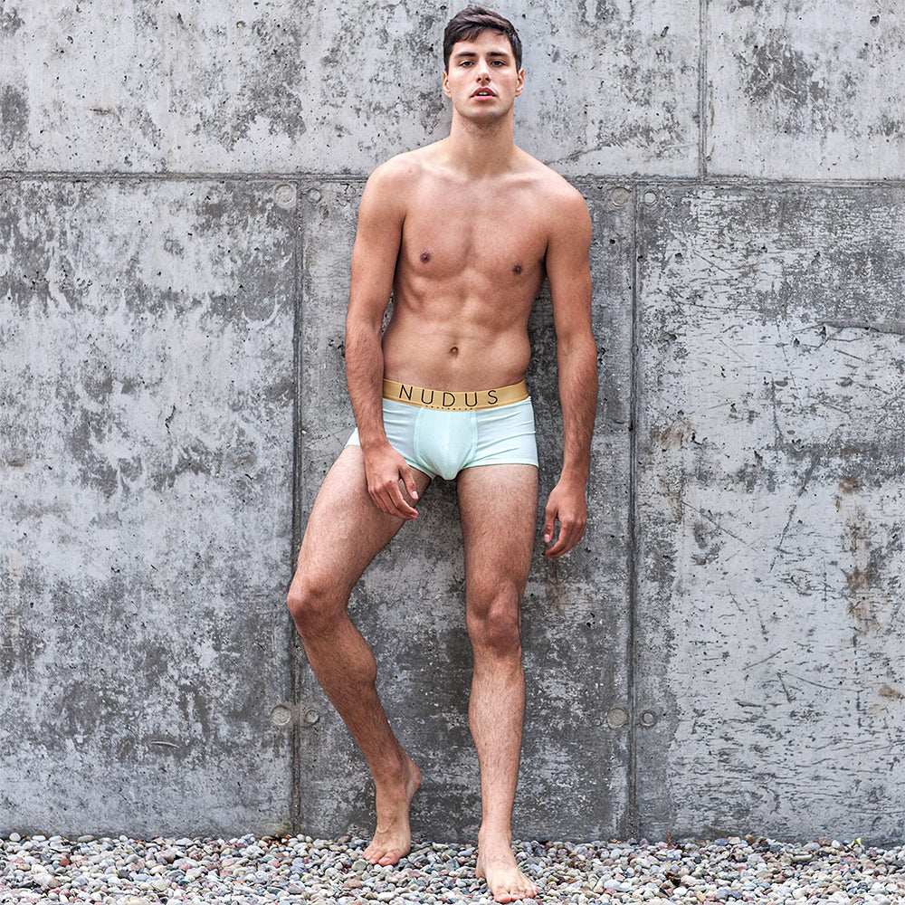 Men Bamboo 2 Pouch Trunks Underwear Manufacturer