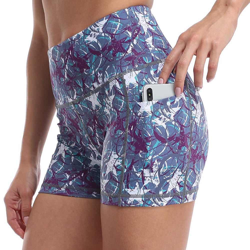 Printed Yoga Pants For Women Gym High Waist With Pockets Abdominal Control Yoga  Pants Yoga Pants 4-Way Stretchy Yoga Leggings Size - XS,S, M, L, XL, 2XL,  at Rs 1449.00
